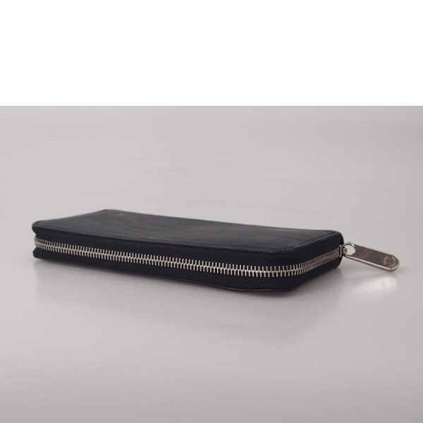 89772 3 Louis Vuitton Zippy Wallet Epi Black