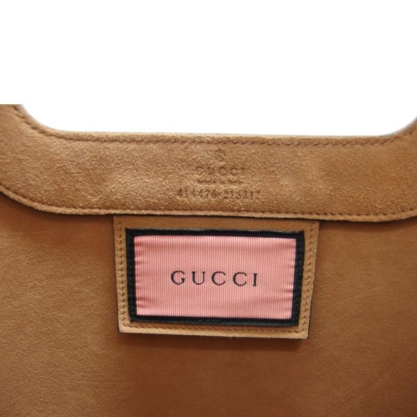 89784 12 Gucci GG Ghost REAL 2Way Bag Black