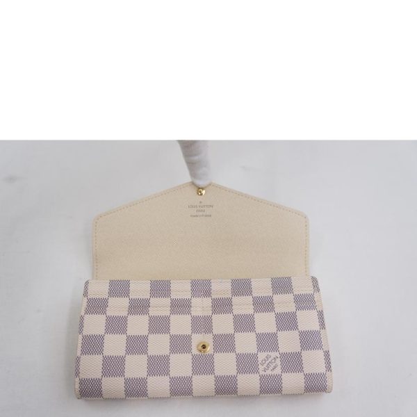 89814 4 Louis Vuitton Portefeuil Sala Damier Azur Wallet