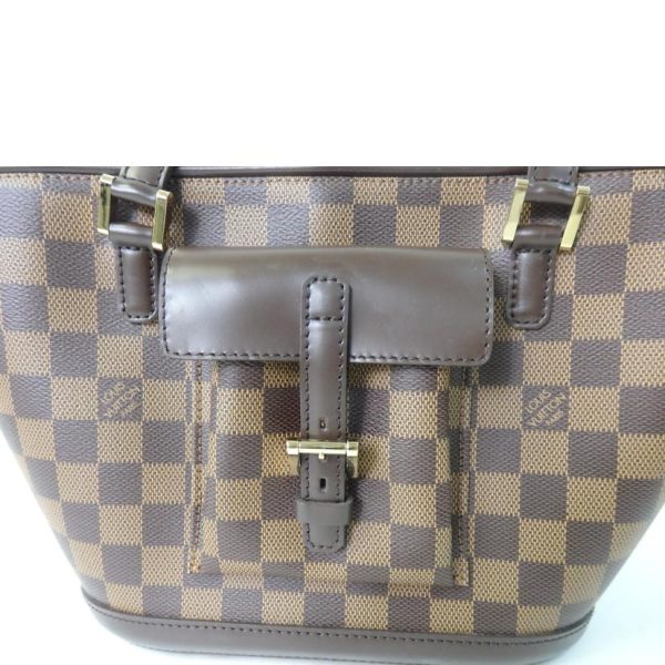 89818 7 Louis Vuitton Manosque PM Damier Bag Ebene