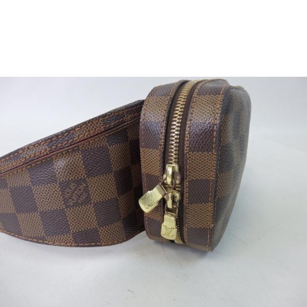 89862 4 Louis Vuitton Jeronimos Bag Damier Canvas Brown