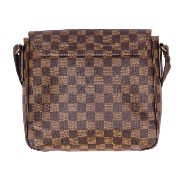 89883 2 Louis Vuitton District PM Damier Ebene Messenger Bag Brown