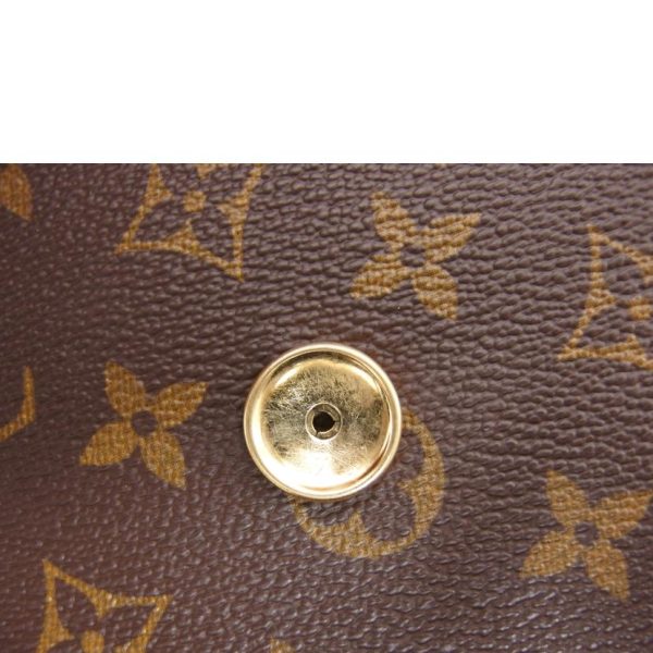 89890 10 Louis Vuitton Pochette Dame GM Clutch Bag Monogram Brown