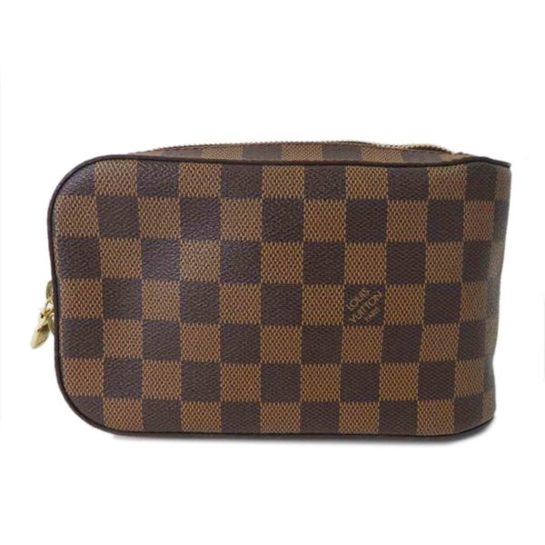 89900 1 Louis Vuitton Jeronimos Damier Ebene Bag Brown