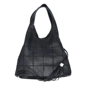 89944 1 Valextra Shoulder Bag Leather Black