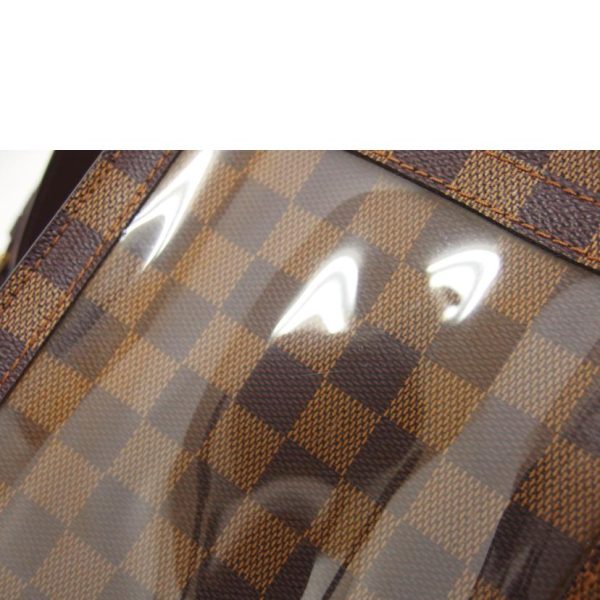 89982 11 Louis Vuitton Portobello Damier Ebene Tote Bag Brown