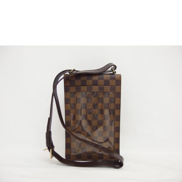 89982 2 Louis Vuitton Portobello Damier Ebene Tote Bag Brown