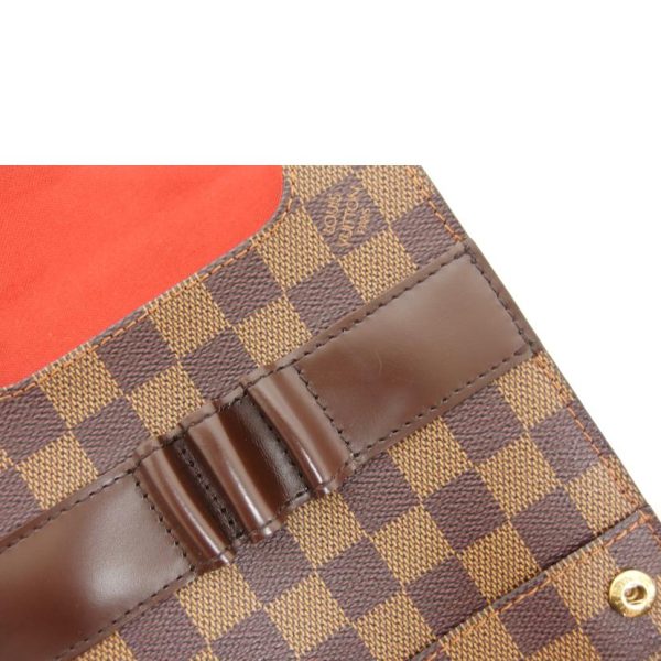 89982 8 Louis Vuitton Portobello Damier Ebene Tote Bag Brown