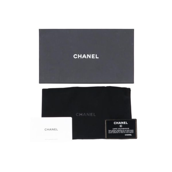 89999 7 Chanel Long Wallet Caviar Skin Red