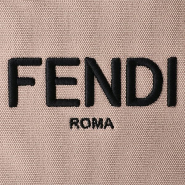 8bh380aehvf1db1 4 Fendi Roma Mini Shopper Tote Bag Pink