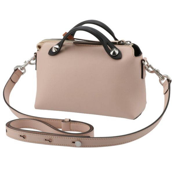 8bl1455qjf1d5b 2 FENDI By The Way Small Shoulder Bag Brown