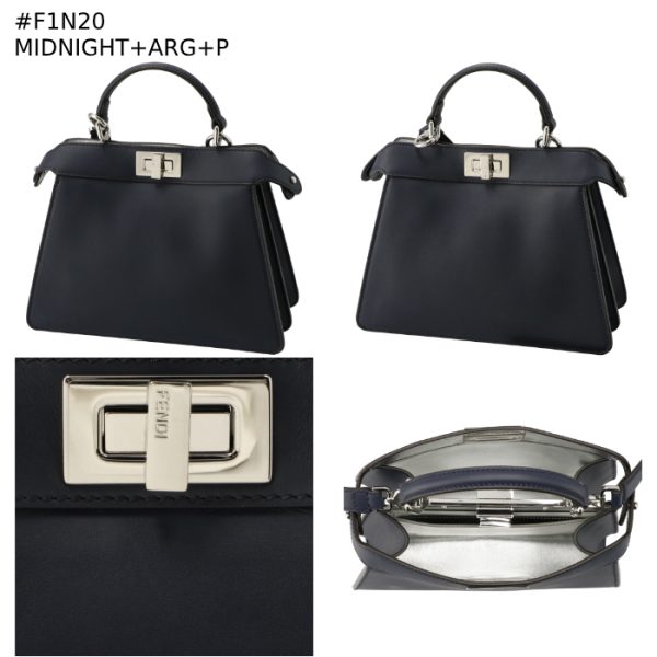 8bn327ajbx 9 FENDI Peekaboo ISeeU Small Handbag