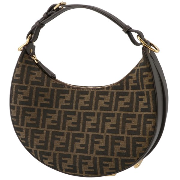 8br798alp3 1 FENDI Graffiti Hobo Bag Small