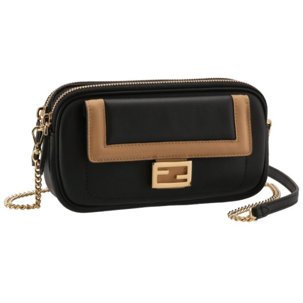 8bs044adc5f1ef9 FENDI Easy 2 Baguette Mini Chain Bag