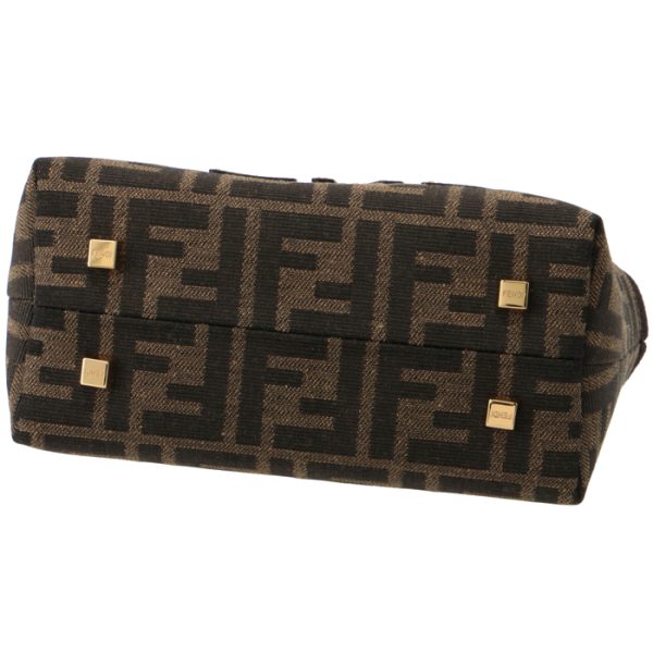 8bs067anx0 3 FENDI Shoulder Bag Mini BY THE WAY Bag Zucca Pattern FF Jacquard