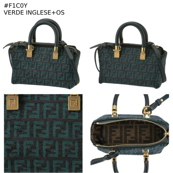 8bs067ar1b 10 FENDI Cam Crossbody Shoulder Bag Black Trim Zucca Pattern