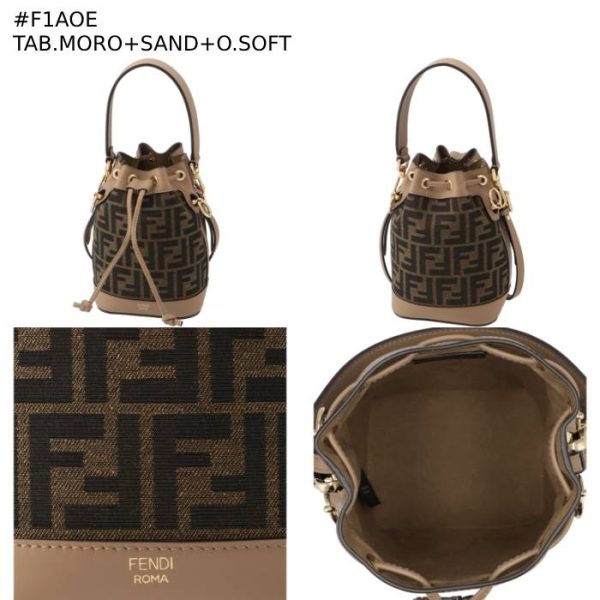 8bs093alp3 9 FENDI Montresor Small Zucca Pattern FF Jacquard Mini Crossbody Bag