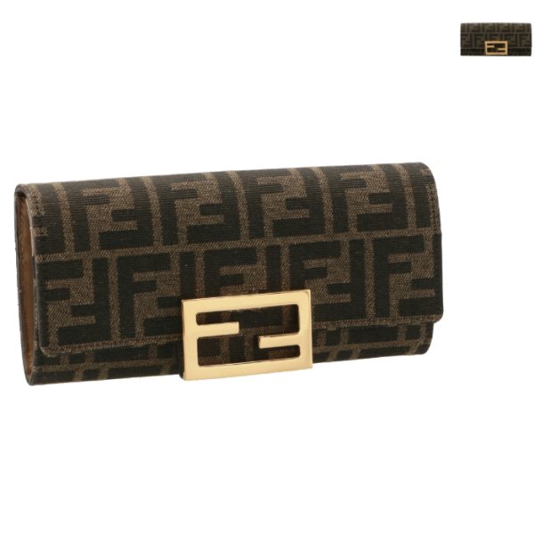 8m0251a98p FENDI Baguette Long Wallet