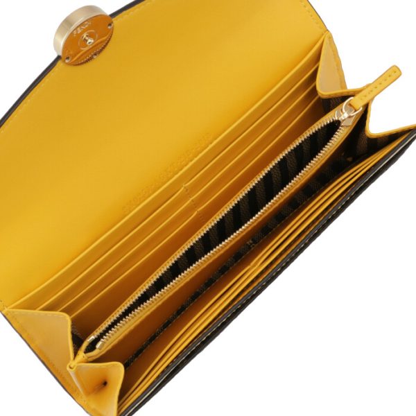 8m0251agktf1e8k 5 FENDI Summer Vertigo Wallet Yellow