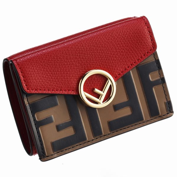 8m0395a6cbf13vj FENDI Baguette Trifold Wallet