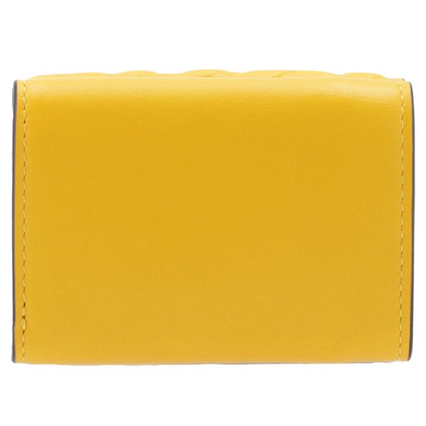 8m0395aajdf192e 2 FENDI Baguette Trifold Wallet Yellow