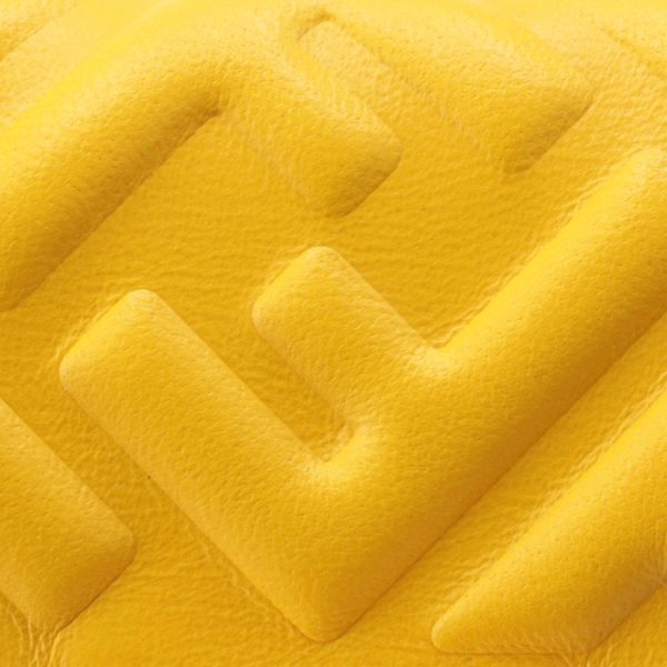 8m0395aajdf192e 3 FENDI Baguette Trifold Wallet Yellow