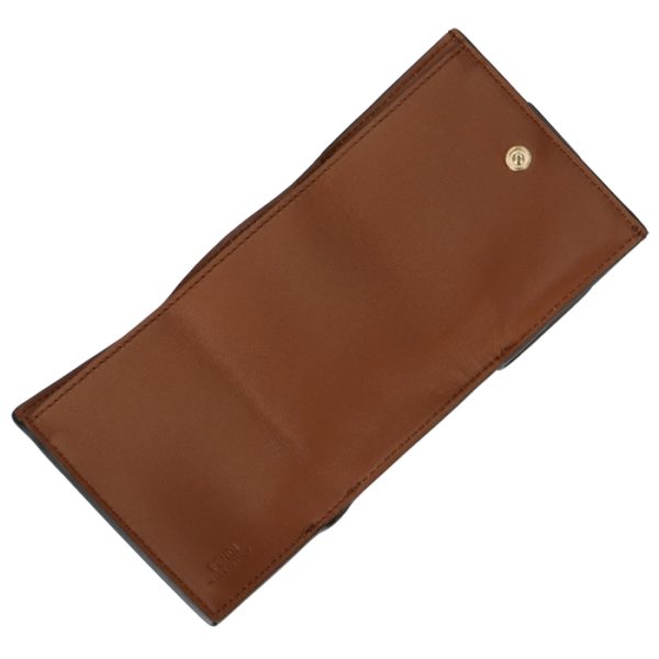 8m0395aajdf1b15 4 FENDI Baguette Trifold Wallet Brown