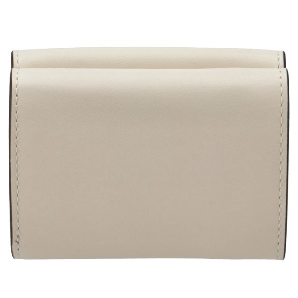 8m0395aayzf0k7e 2 FENDI Roma Trifold Wallet White