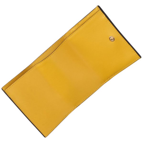 8m0395aayzf192e 4 FENDI Roma Trifold Wallet Yellow