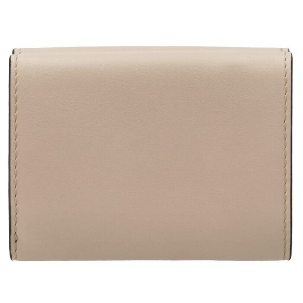 8m0395aayzf1ba9 2 FENDI Roma Trifold Wallet Beige Pink