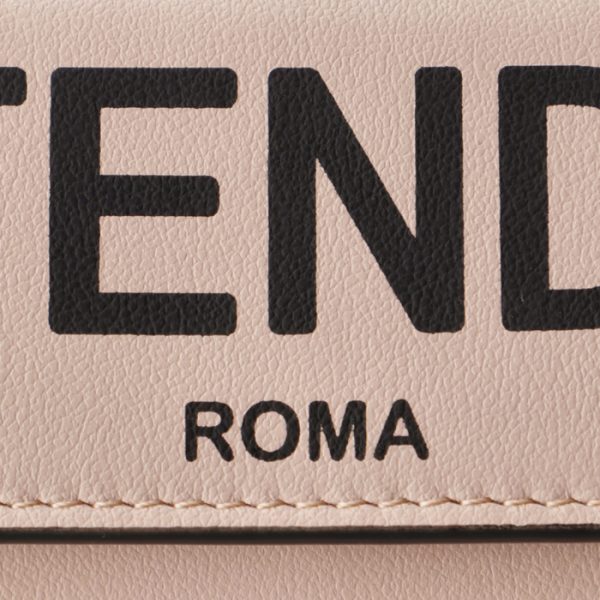 8m0395adp6f1cn7 3 FENDI Roma Trifold Wallet Pink