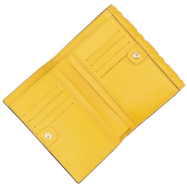 8m0419aajdf192e 4 FENDI Baguette Bifold Wallet Yellow