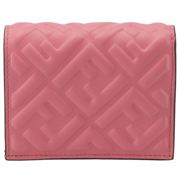 8m0420aajdf17bc 2 FENDI Baguette Bifold Wallet Pink