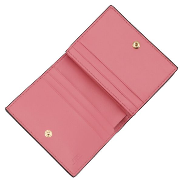 8m0420aajdf17bc 4 FENDI Baguette Bifold Wallet Pink