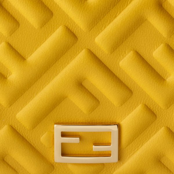 8m0420aajdf192e 3 FENDI Baguette Bifold Wallet Yellow