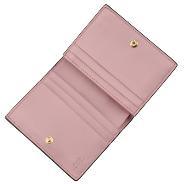 8m0420aajdf1cjy 4 FENDI Baguette Bifold Wallet Pink