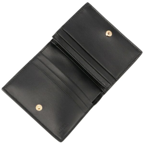 8m0420aayzf0kur 4 FENDI Roma Bifold Wallet Black