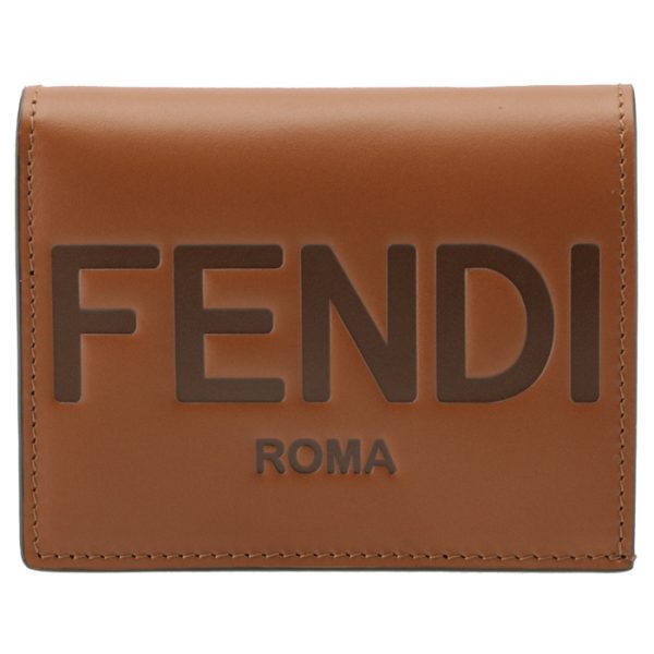 8m0420aayzf0qvk 1 FENDI Roma Bifold Wallet Brown