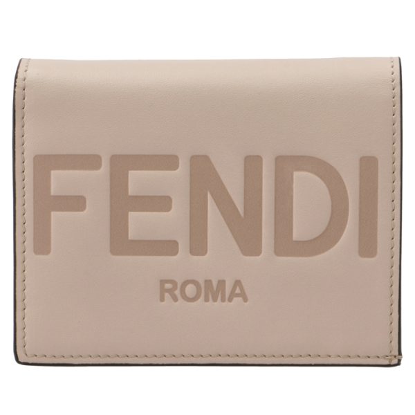 8m0420aayzf1ba9 1 FENDI Roma Bifold Wallet Ivory