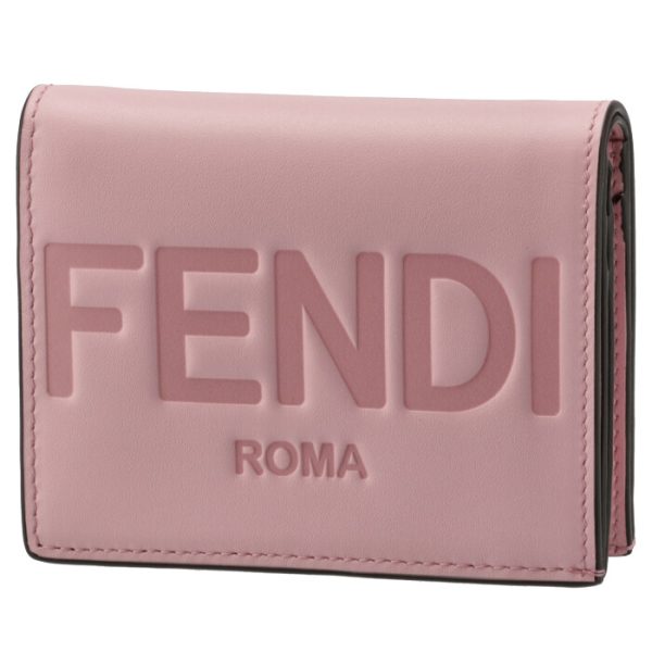 8m0420aayzf1cjy FENDI Roma Bifold Wallet Pink