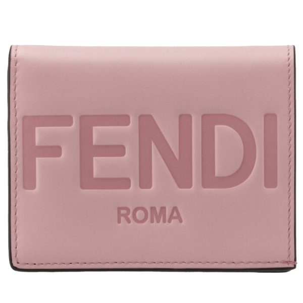 8m0420aayzf1cjy 1 FENDI Roma Bifold Wallet Pink