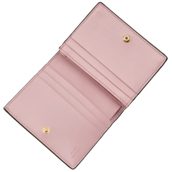 8m0420aayzf1cjy 4 FENDI Roma Bifold Wallet Pink