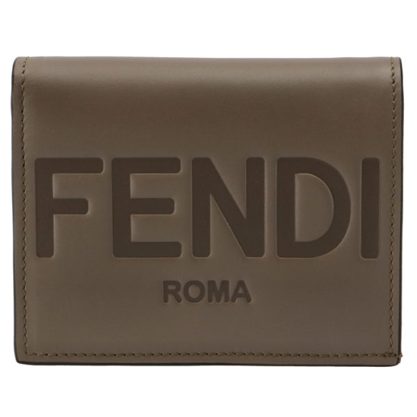 8m0420aayzf1f1m 1 FENDI Roma Bifold Wallet Brown