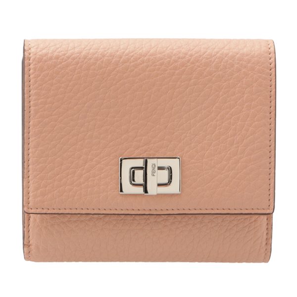 8m0438a91b 1 FENDI Peekaboo Selleria Bifold Wallet