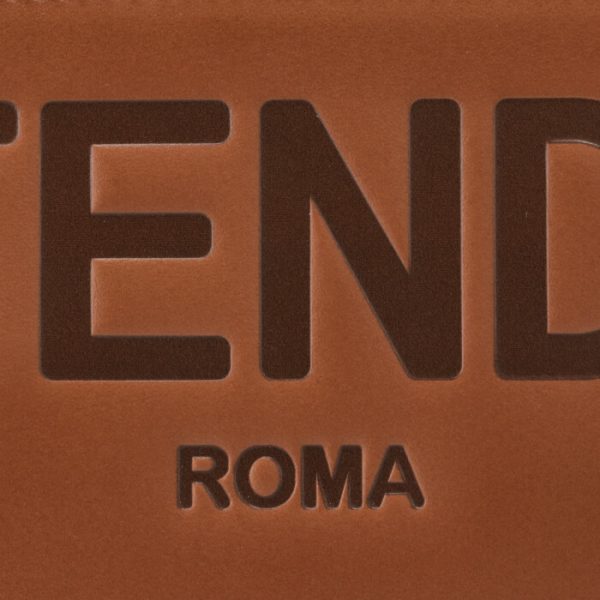 8m0447aayzf0qvk 3 FENDI Roma Bifold Wallet Brown