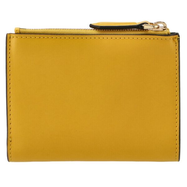 8m0447ahnif1eev 2 FENDI Roma Bifold Wallet Yellow