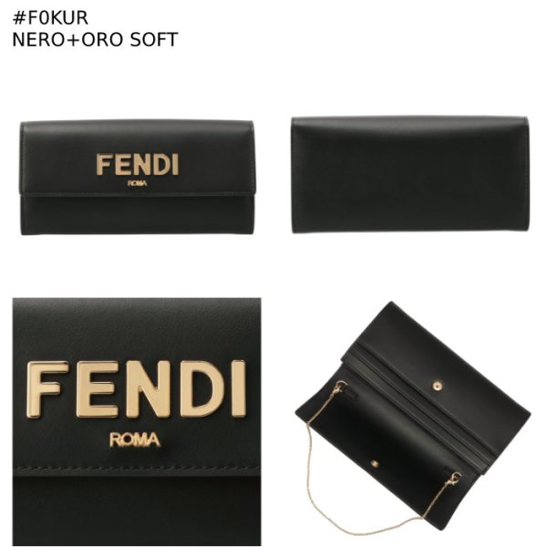 8m0477akk2 6 FENDI Roma Chain Wallet