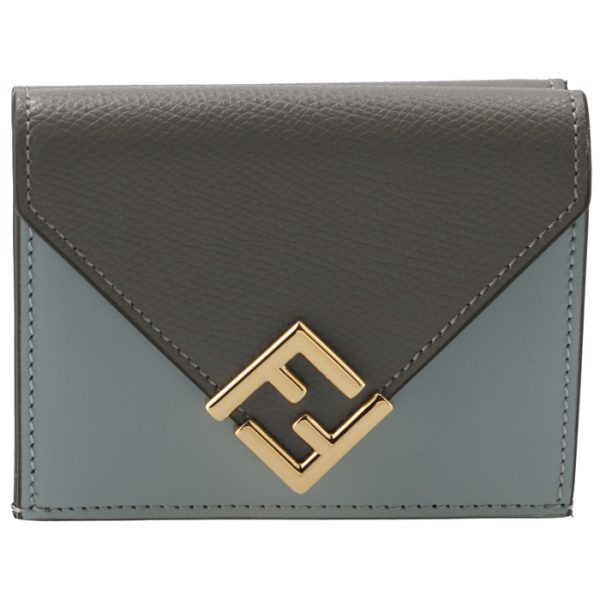 8m0480alv4f1npw 1 FENDI FF Diamond Trifold Wallet