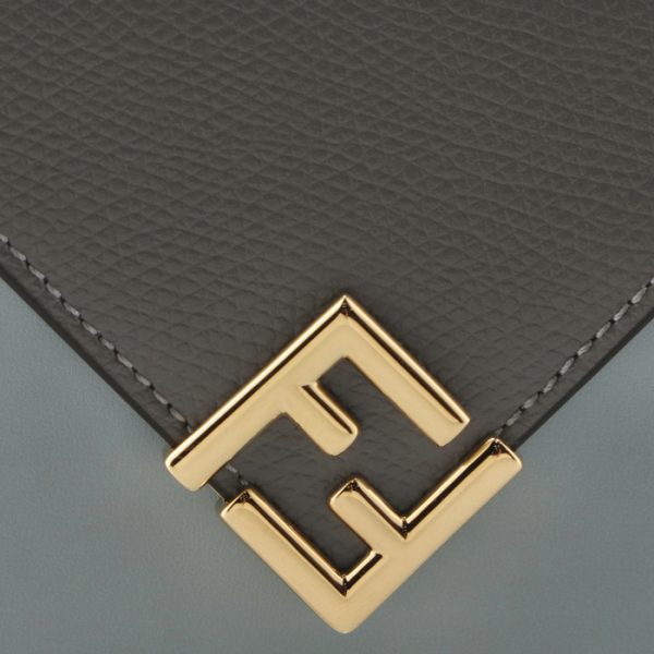 8m0480alv4f1npw 3 FENDI FF Diamond Trifold Wallet