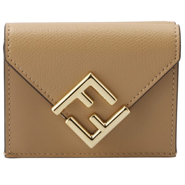 8m0480alwa 1 FENDI FF Diamond Trifold Wallet